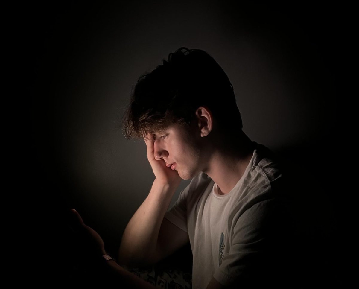 ADDED STRESS: Viewing high-pressure and demoralizing videos online can severely impact decision-making and stress levels of students.