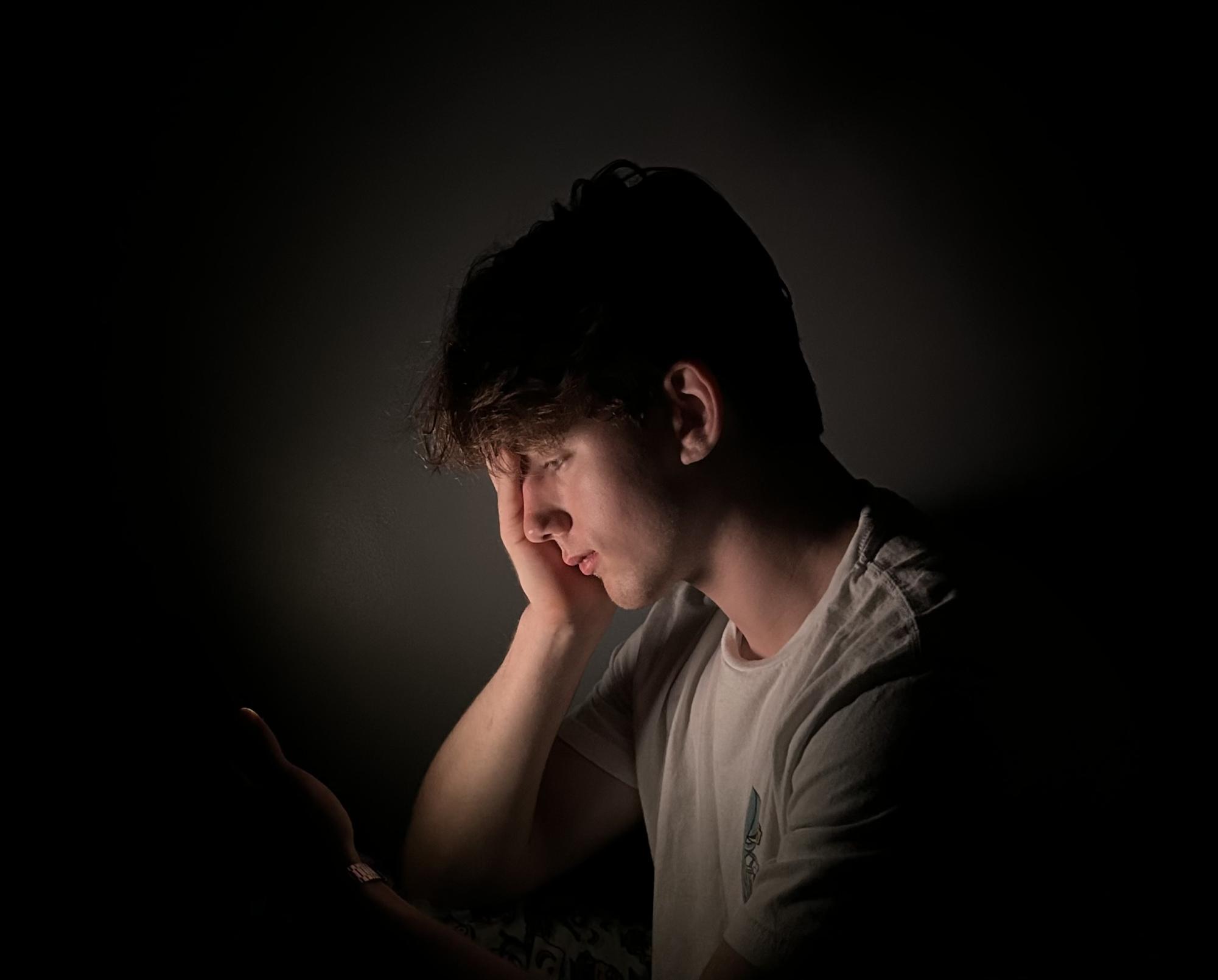 ADDED STRESS: Viewing high-pressure and demoralizing videos online can severely impact decision-making and stress levels of students.